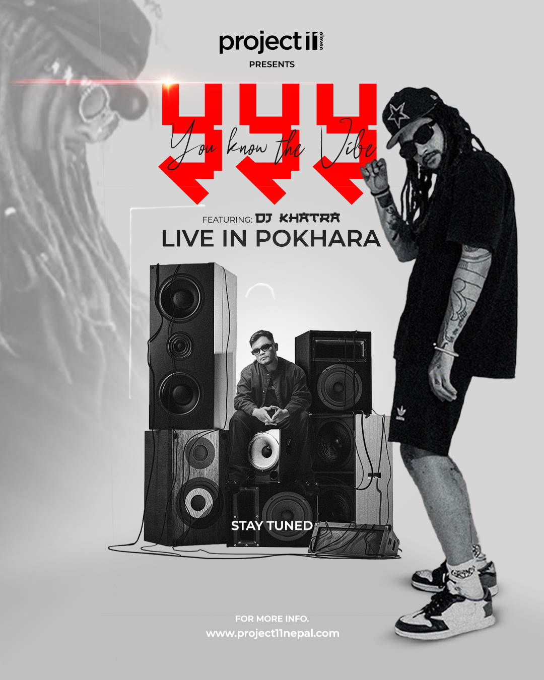 555 Live in Pokhara featuring DJ Khatra poster